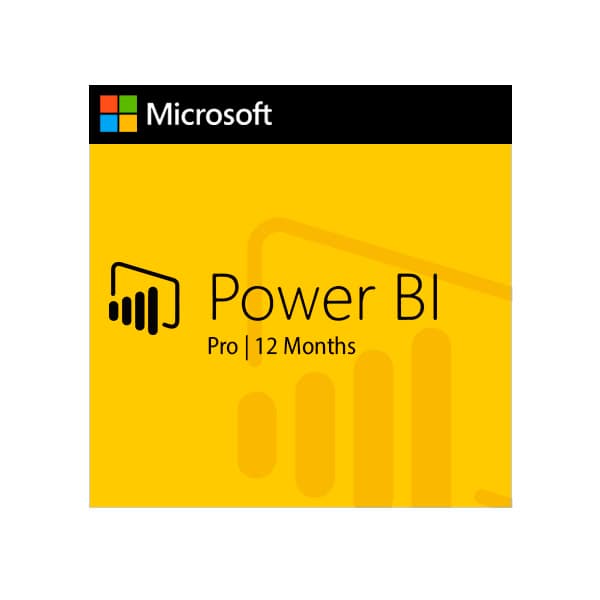 Microsoft Power Bi Pro - Cuenta Digital, 1 Año — Microsoft para Empresas con licencia digital original y entrega inmediata