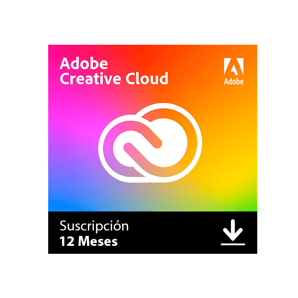 Adobe Creative Cloud 1 Año - Suscripción Digital — Adobe original