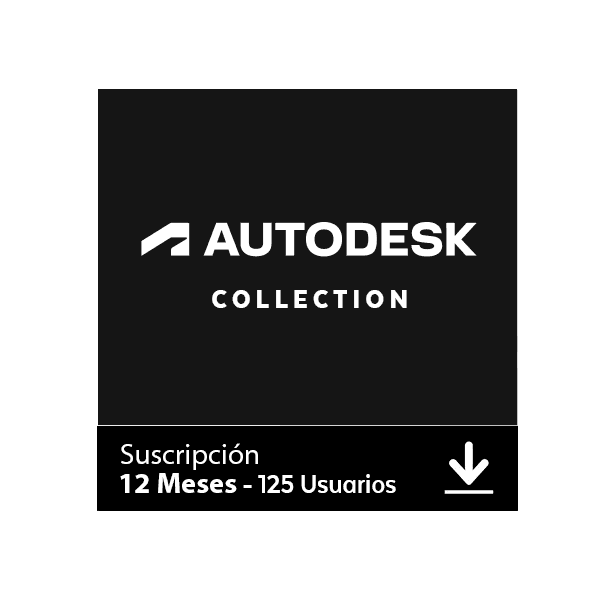 Autodesk Collection 2026 para 125 Usuarios, 1 Año - Suscripción Digital