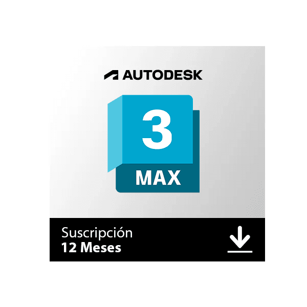 Autodesk 3ds Max 2026, 1 Año – Suscripción Digital EDU — Autodesk original