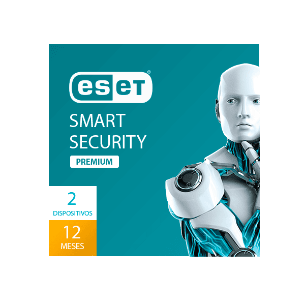 Antivirus ESET Smart Security Premium para 2 Dispositivos, 12 Meses - Licencia Digital