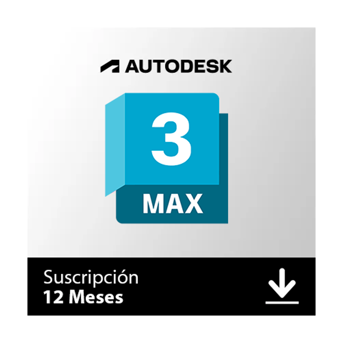 Autodesk 3ds Max 2026, 1 Año – Suscripción Digital EDU, licencia digital original