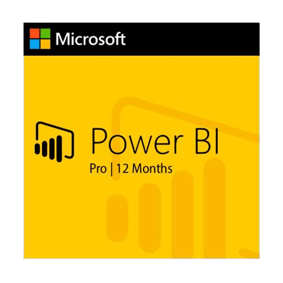 Microsoft Power Bi Pro - Cuenta Digital, 1 Año, licencia digital original — Microsoft para Empresas