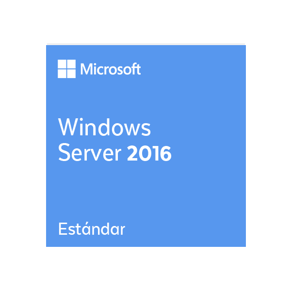 Microsoft Windows Server 2016 Estándar – Licencia Digital | Licencia ...