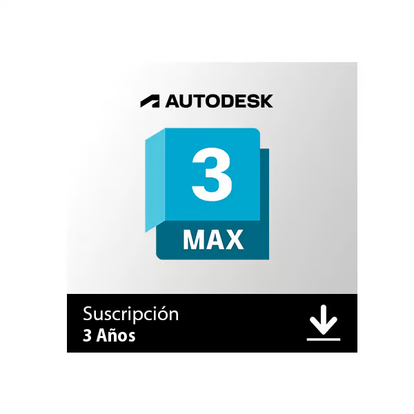 Autodesk 3ds Max 2026, 3 Años – Suscripción Digital EDU