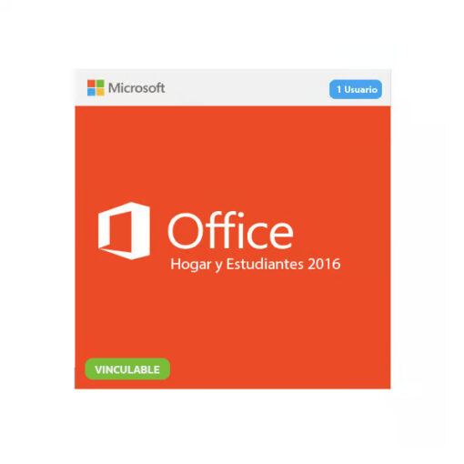 Microsoft Office 2016 Hogar y Estudiantes - Licencia Digital, (Vinculable)
